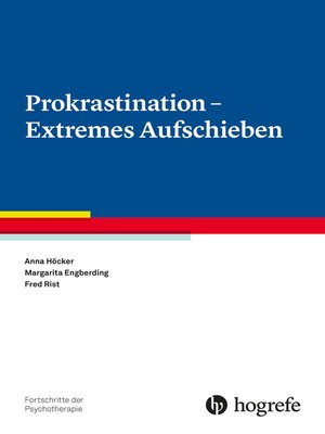 cover image of Prokrastination--Extremes Aufschieben